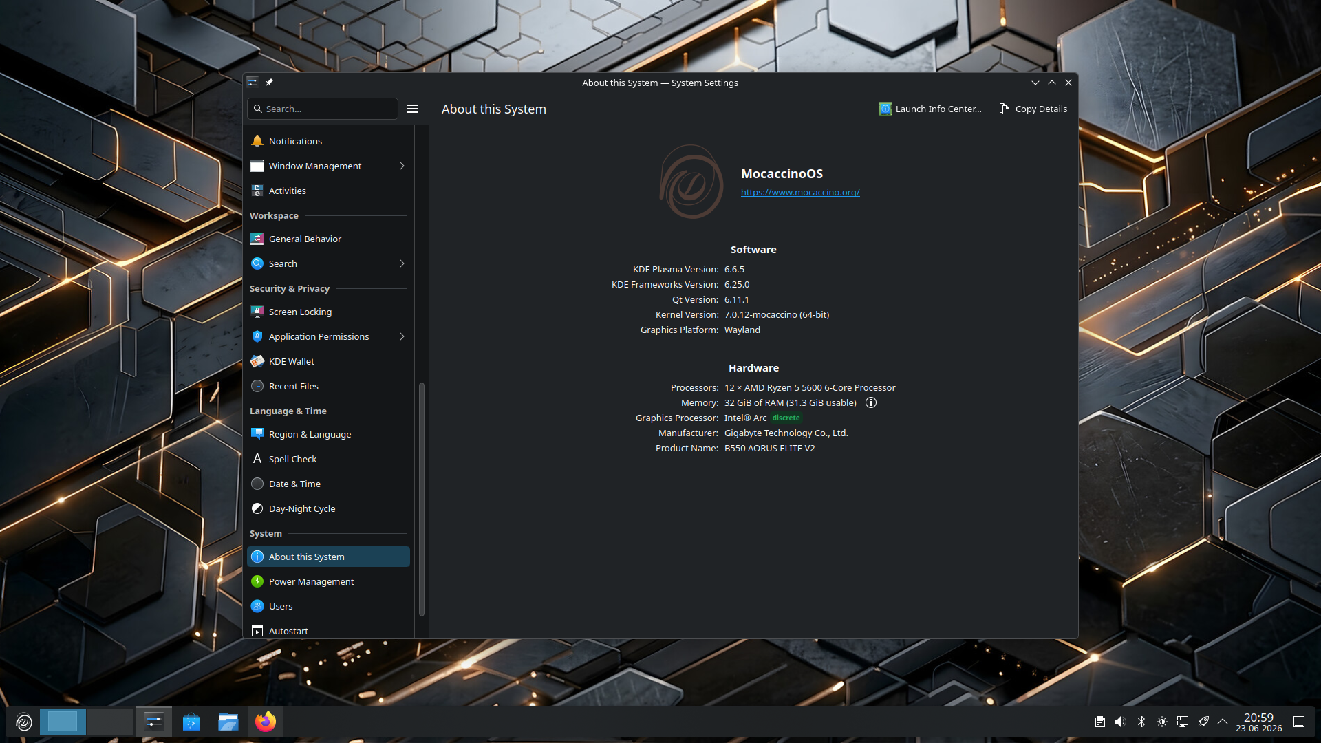 MocaccinoOS Dark Theme